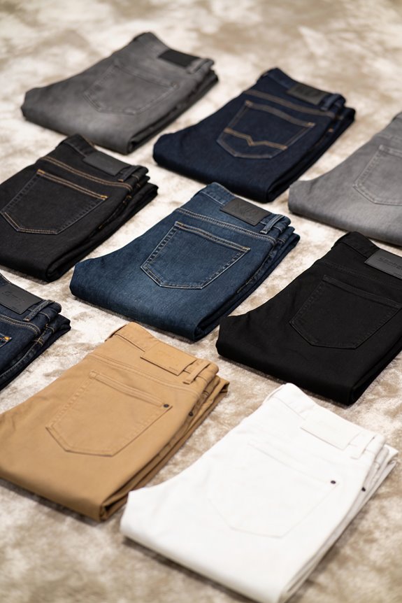 athletic fit denim selection