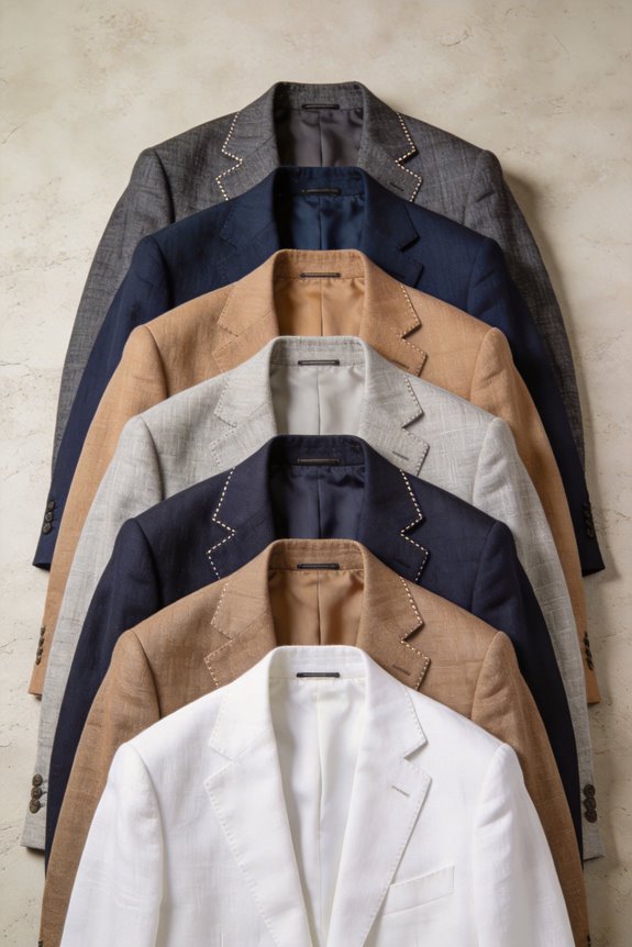 linen sport coats collection