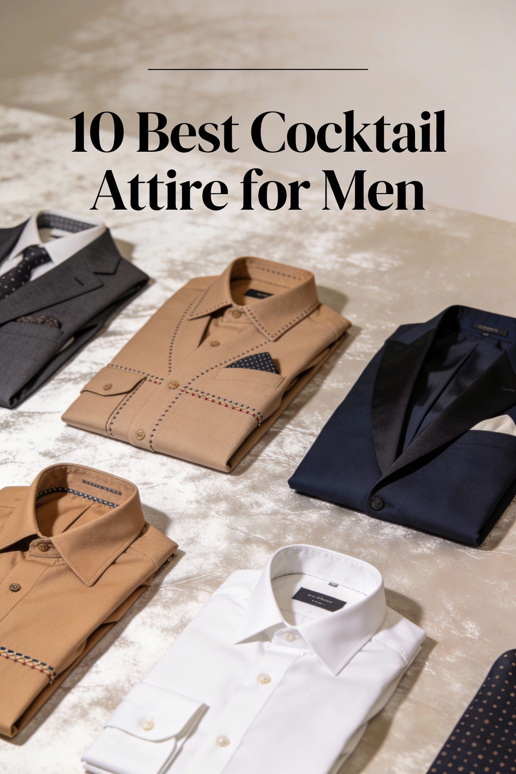 men s cocktail attire essentials