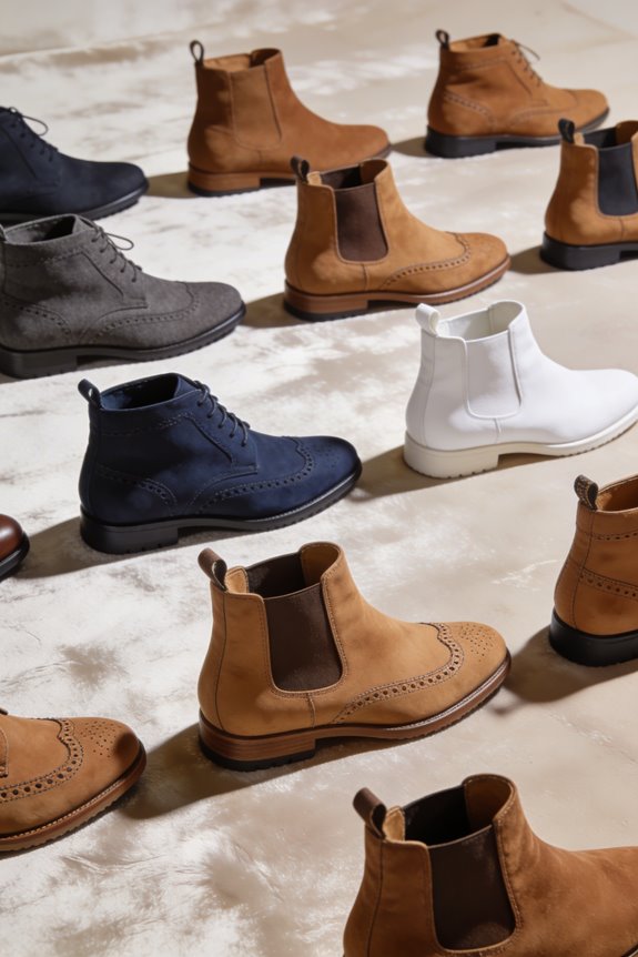 men s stylish tan chelsea boots