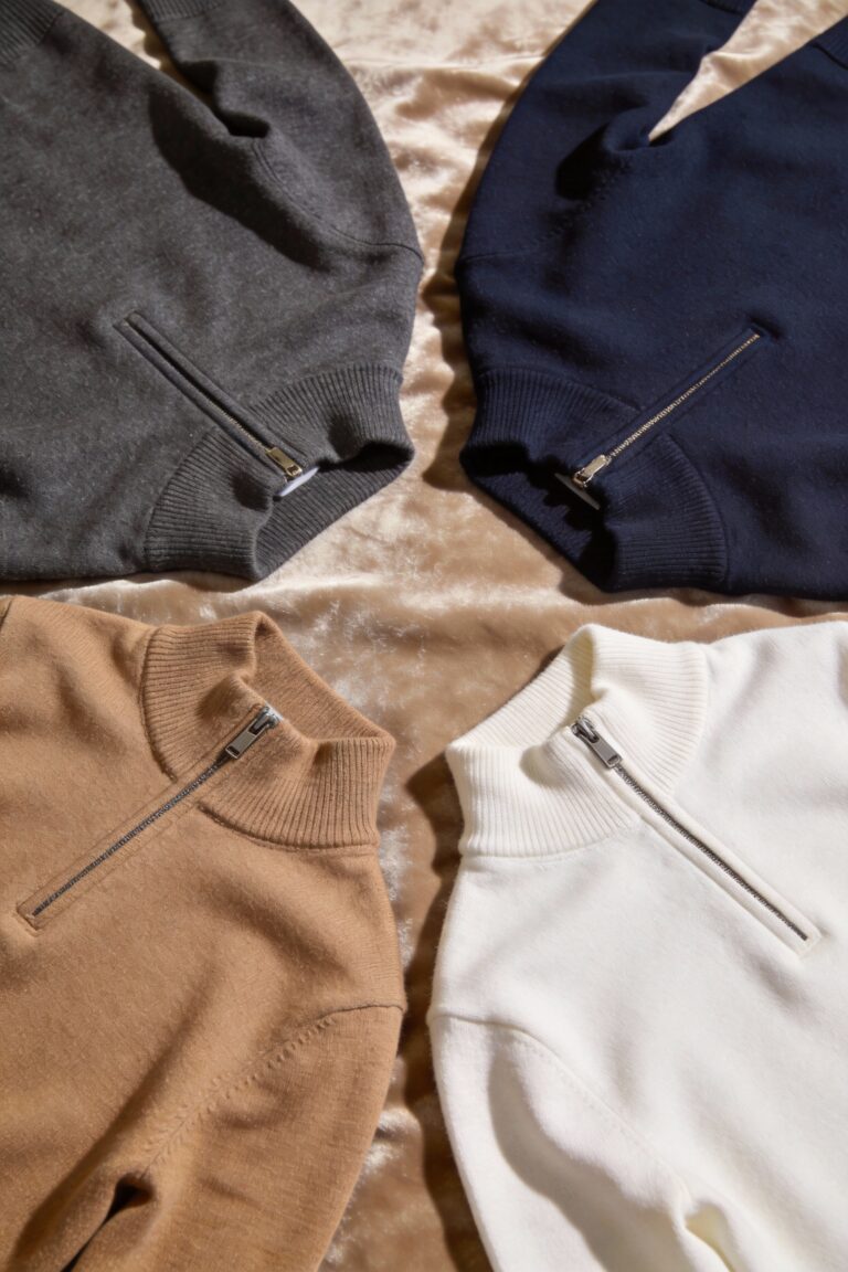 quarter zip sweaters selection