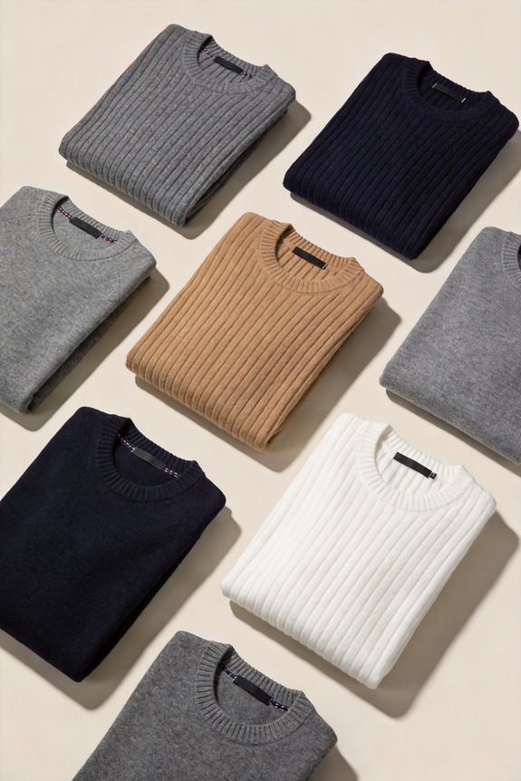 ribbed sweaters for men