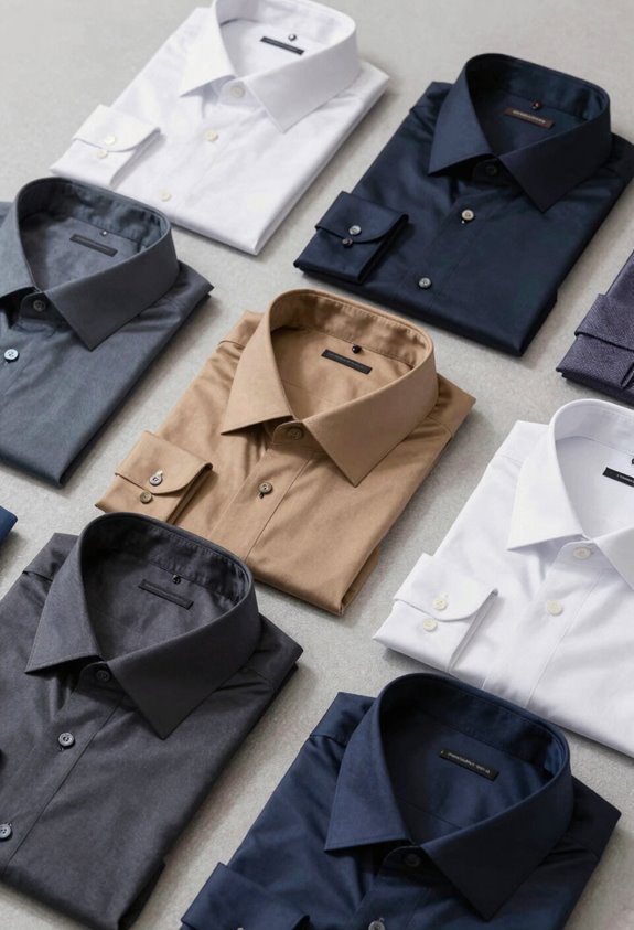 shirt collar style differences