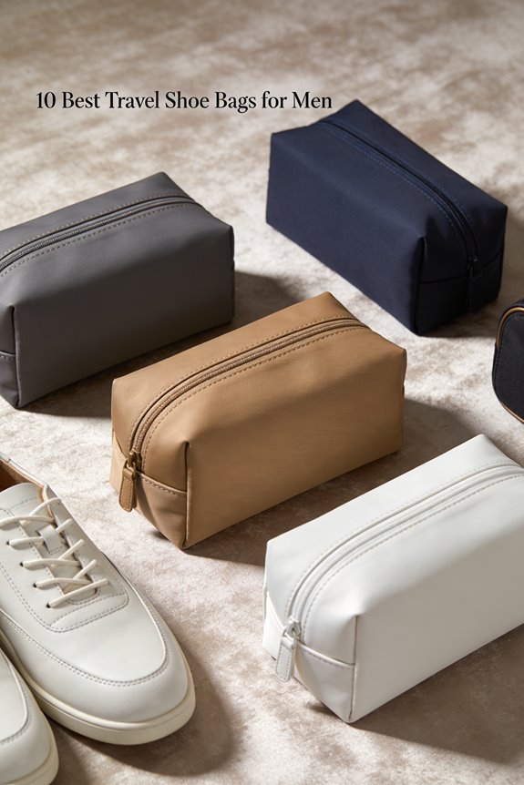 stylish and functional shoe bags