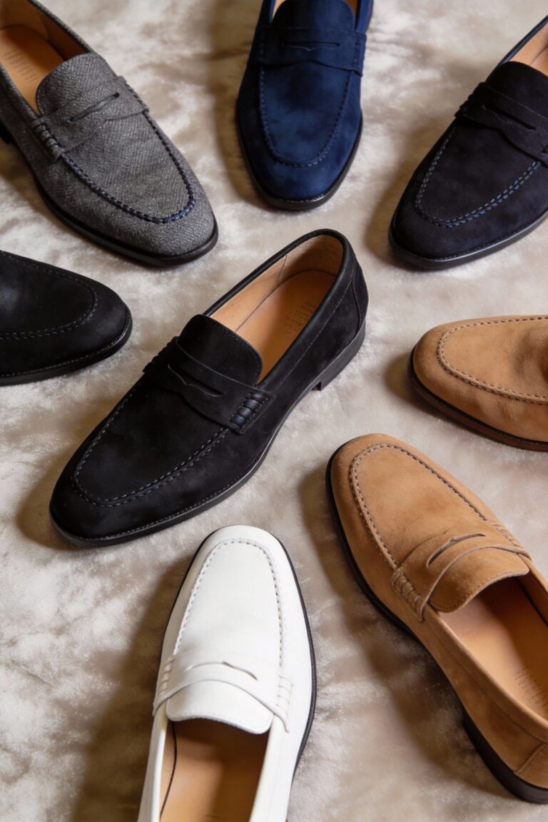 stylish black loafers collection