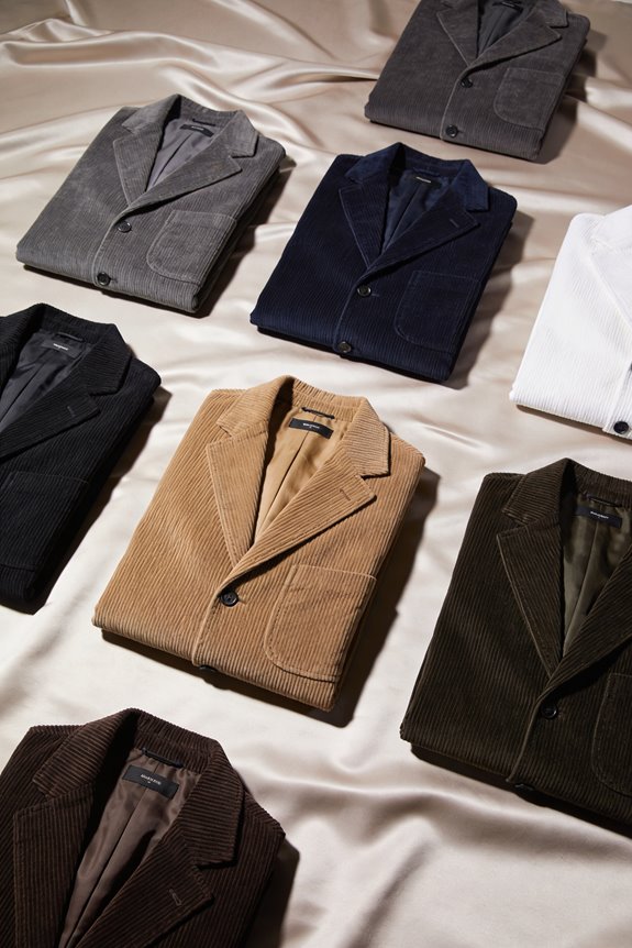 stylish corduroy blazers selection