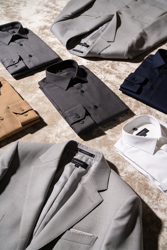 stylish light grey suits