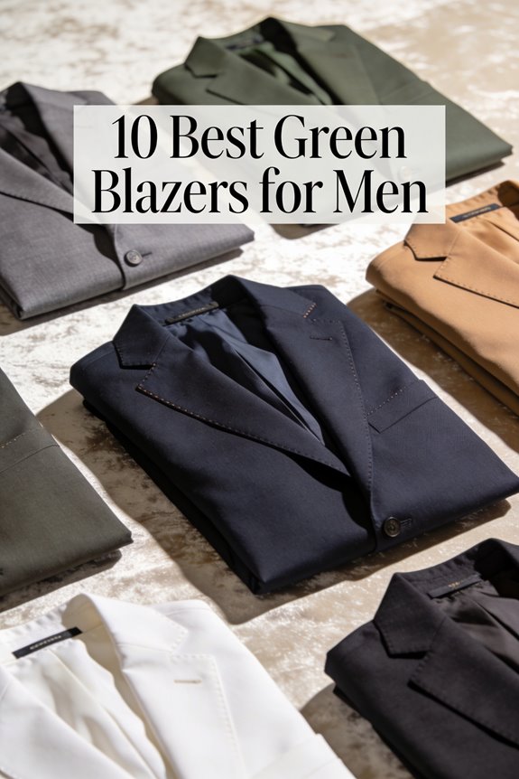 stylish men s green blazers