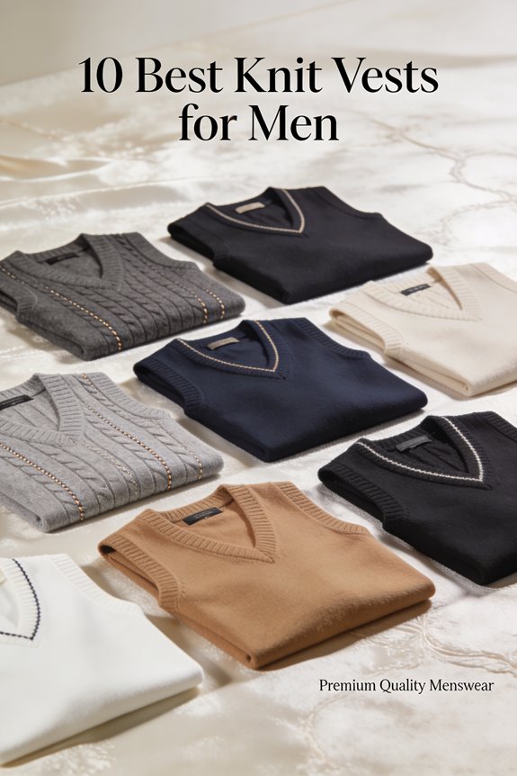 stylish men s knit vests