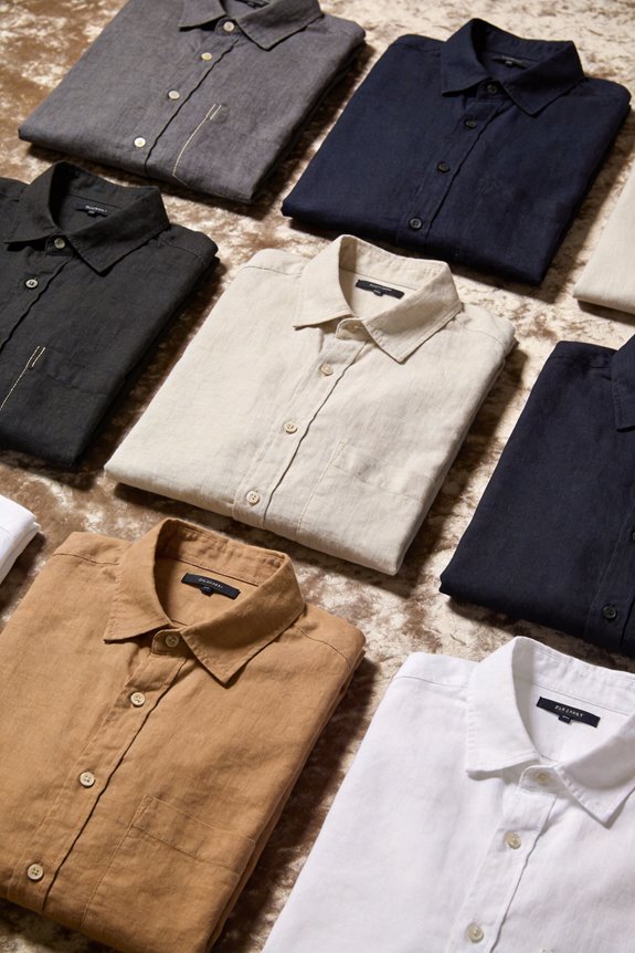 stylish summer linen shirts