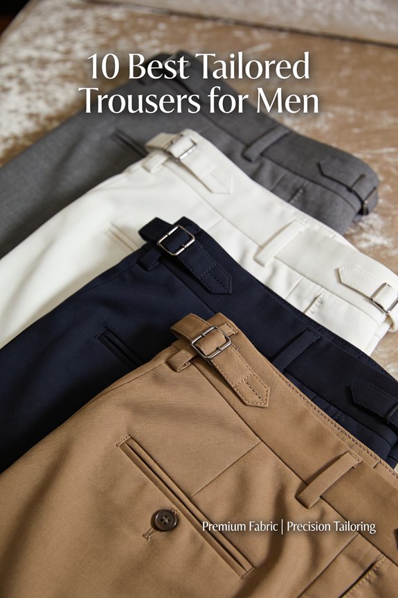 tailored trousers for men