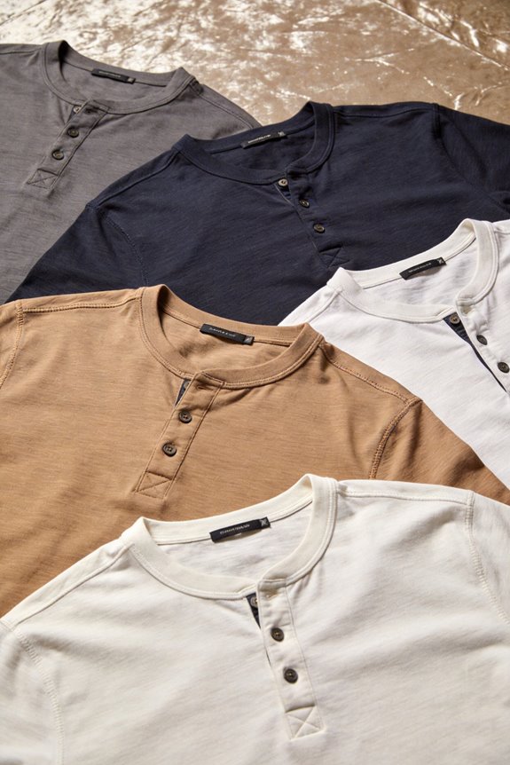 top men s henley styles