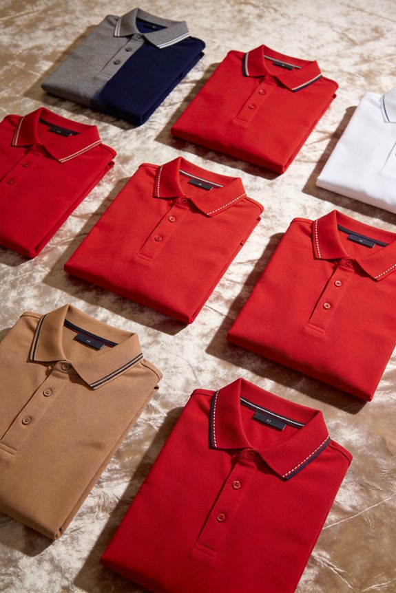 top men s red polo shirts