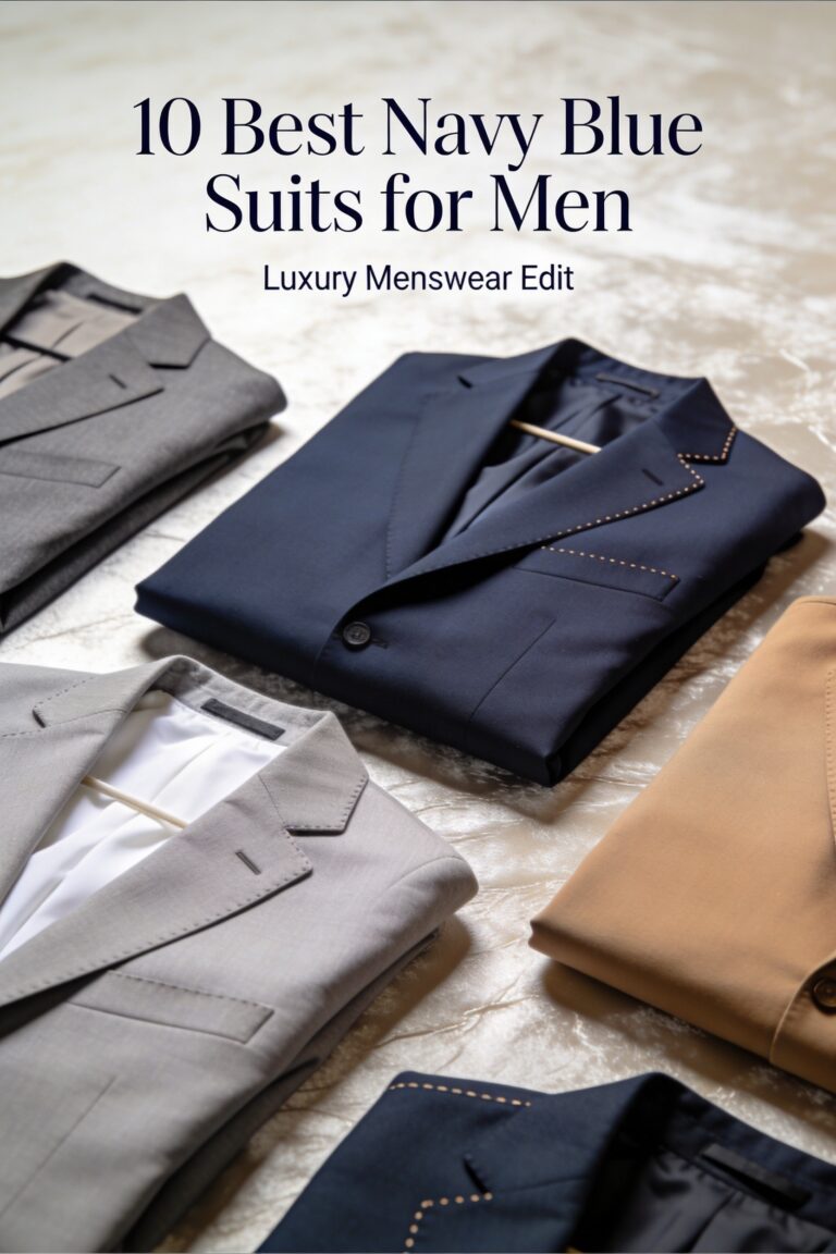 top navy blue suits